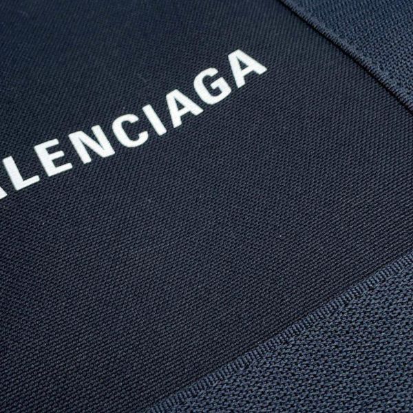 バレンシアガ ハンドバッグ ネイビーカバ XS 390346 BALENCIAGA バッグ 2wayショルダーバッグ黒 ポーチ付き