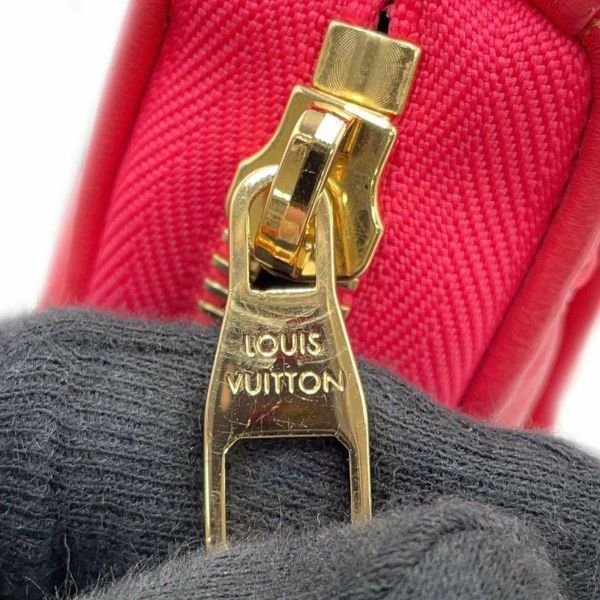 ルイヴィトン ショルダーバッグ ラムスキン ダミエ・パターン ポシェット・トロカ M59049 LOUIS VUITTON 2way ピンク