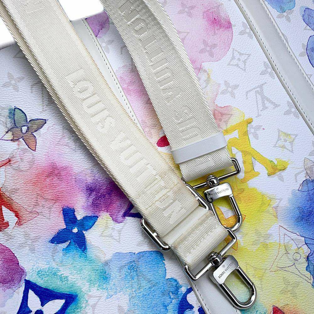 ルイヴィトン トートバッグ ウォーターカラー・モノグラム ウィークエンド・トートGM M45754 2wayショルダーバッグ