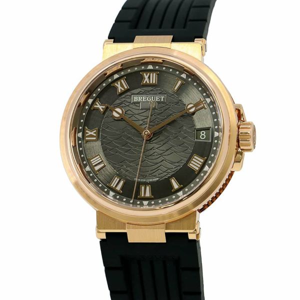 ブレゲ マリーン 5517BR/G3/9ZU BREGUET 腕時計 グレー文字盤