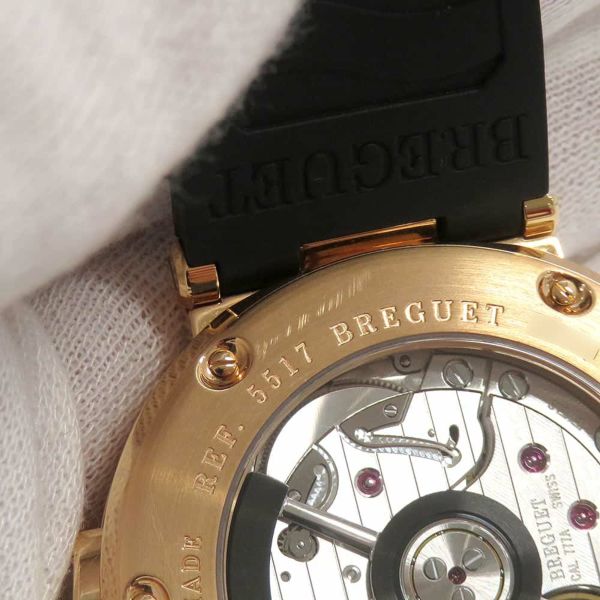 ブレゲ マリーン 5517BR/G3/9ZU BREGUET 腕時計 グレー文字盤