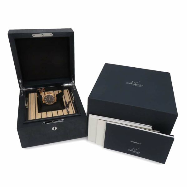 ブレゲ マリーン 5517BR/G3/9ZU BREGUET 腕時計 グレー文字盤