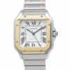 カルティエ サントス ドゥ カルティエ MM W2SA0016 Cartier 腕時計 オパライン文字盤