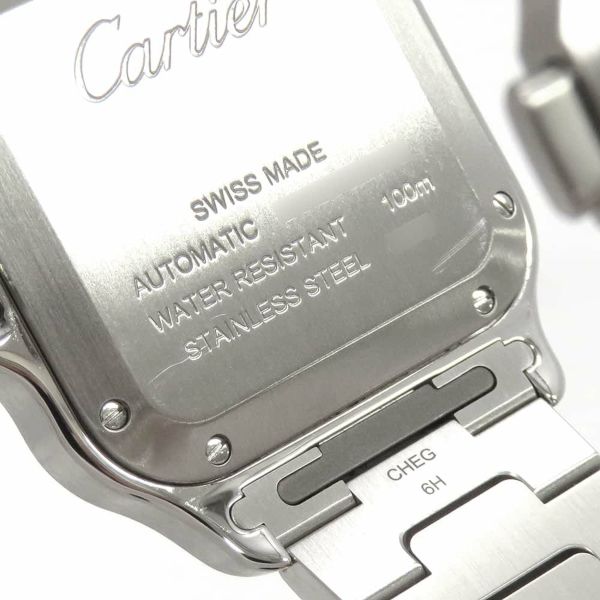 カルティエ サントス ドゥ カルティエ MM W2SA0016 Cartier 腕時計 オパライン文字盤