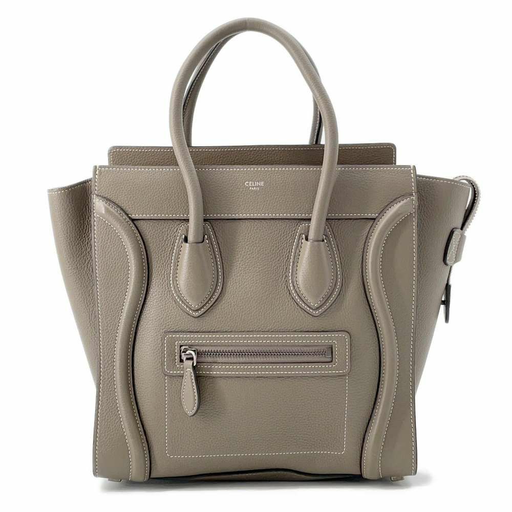 セリーヌ ハンドバッグ ラゲージ マイクロ ショッパー レザー 167793 CELINE バッグ