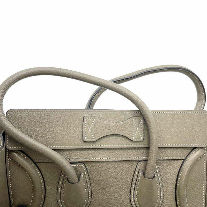 セリーヌ ハンドバッグ ラゲージ マイクロ ショッパー レザー 167793 CELINE バッグ