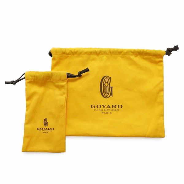 ゴヤール ショルダーバッグ プリュメ ポーチウォレット PVC PLUMETPMLTY01CL01P GOYARD ミニバッグ 黒