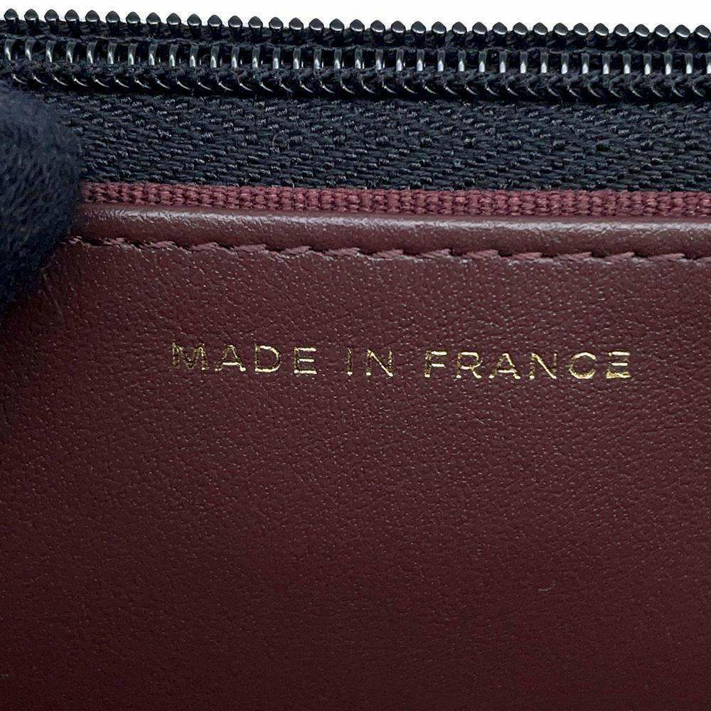 シャネル チェーンウォレット クラシック マトラッセ ココマーク キャビアスキン AP0250 CHANEL 財布 黒