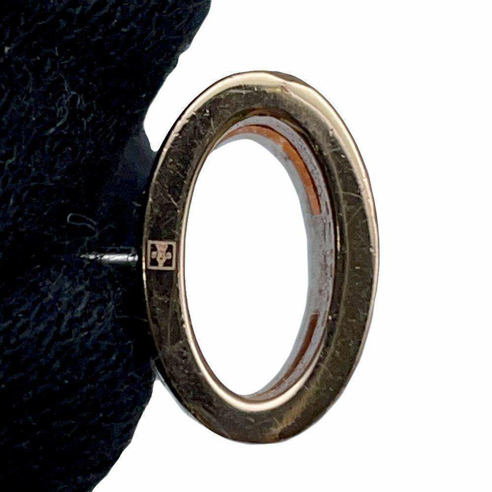 エルメス ピアス ポップアッシュ ブラック/ピンクゴールド金具 Hモチーフ HERMES Pop H ポップH  黒