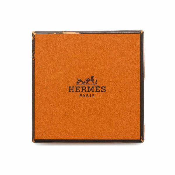 エルメス ピアス ポップアッシュ ブラック/ピンクゴールド金具 Hモチーフ HERMES Pop H ポップH  黒