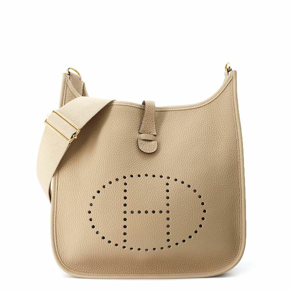 エルメス ショルダーバッグ エブリン3 PM トレンチ/ゴールド金具 トリヨンクレマンス U刻印