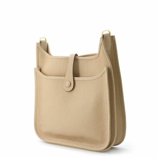 エルメス ショルダーバッグ エブリン3 PM トレンチ/ゴールド金具 トリヨンクレマンス U刻印