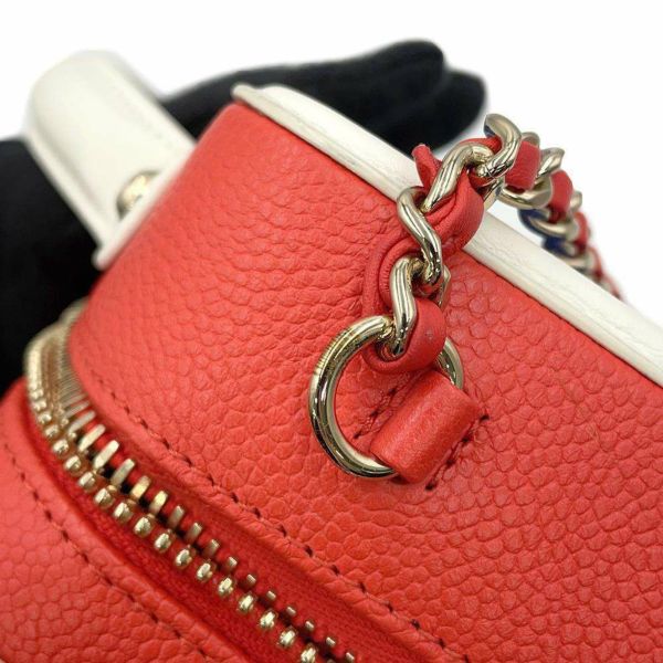 シャネル チェーンショルダーバッグ CCフィリグリー ココマーク マトラッセ キャビアスキン A84452 CHANEL