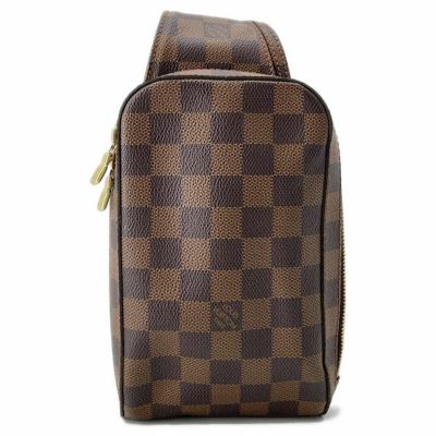 ルイヴィトン ボディバッグ ダミエ・エベヌ ジェロニモス N51994 LOUIS VUITTON ヴィトン ショルダーバッグ ウエストポーチ メンズ 安心保証
