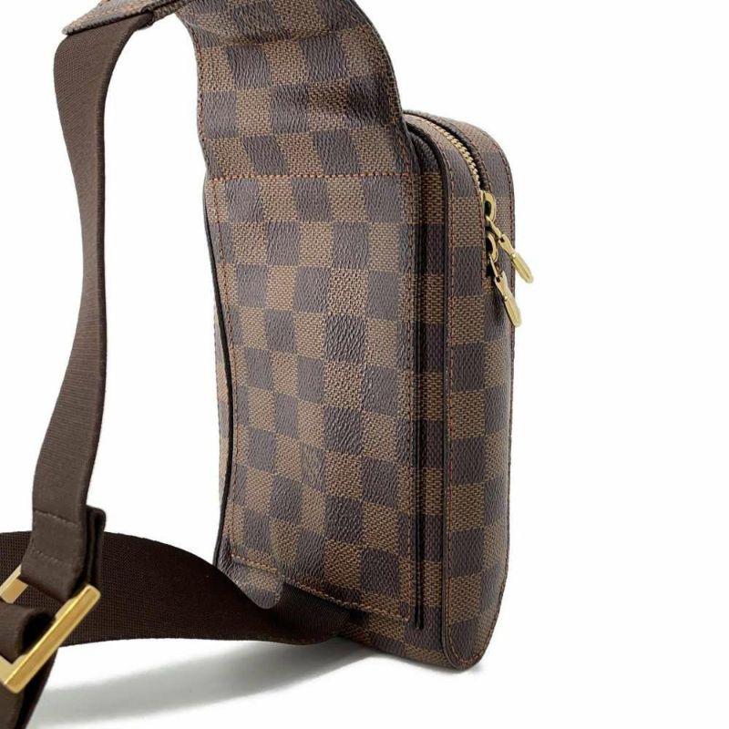 ルイヴィトン ボディバッグ ダミエ・エベヌ ジェロニモス N51994 LOUIS VUITTON ヴィトン ショルダーバッグ ウエストポーチ メンズ