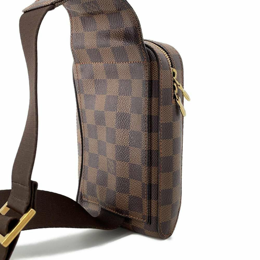 ルイヴィトン ボディバッグ ダミエ・エベヌ ジェロニモス N51994 LOUIS VUITTON ヴィトン ショルダーバッグ ウエストポーチ メンズ