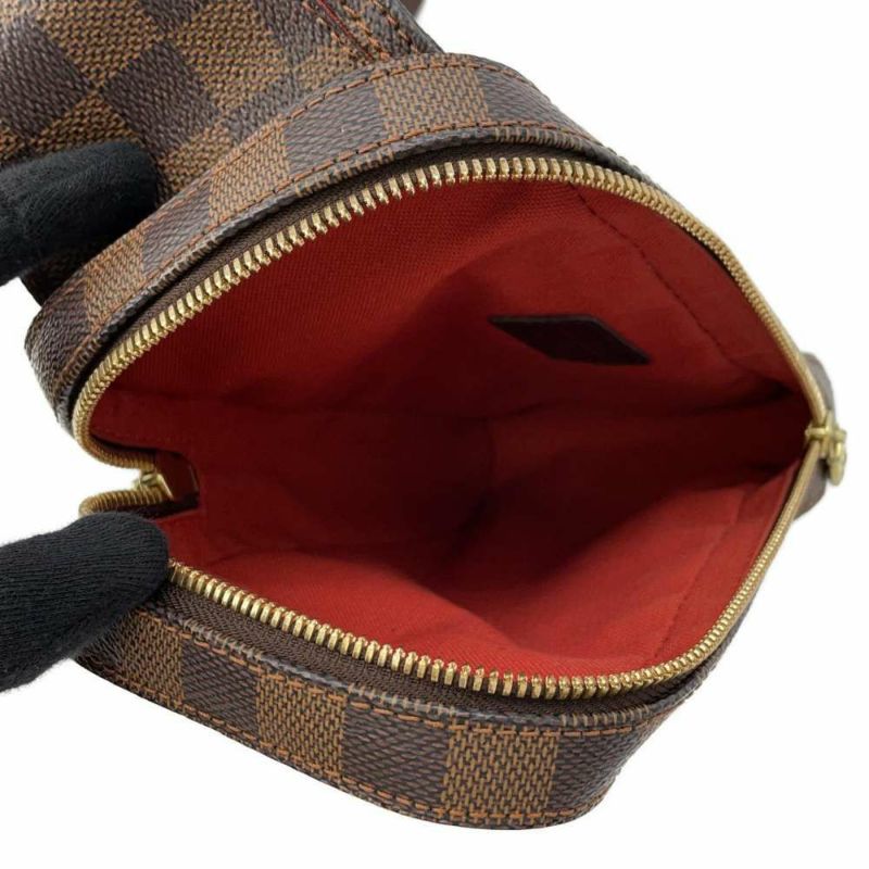 ルイヴィトン ボディバッグ ダミエ・エベヌ ジェロニモス N51994 LOUIS VUITTON ヴィトン ショルダーバッグ ウエストポーチ メンズ
