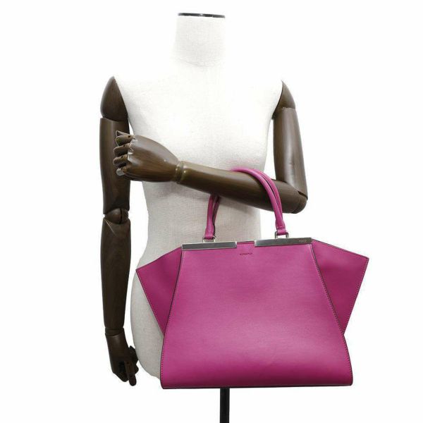 フェンディ ハンドバッグ トロワジュール レザー 8BH279 FENDI フェンディ ハンドバッグ トロワジュール レザー 8BH279 FENDI