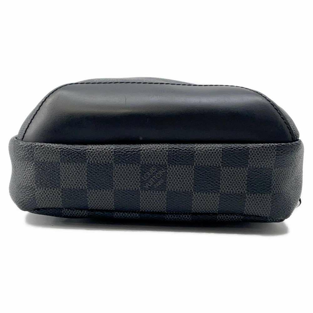 ルイヴィトン ボディバッグ ダミエ・グラフィット アヴェニュー・スリングバッグ N41719 LOUIS VUITTON 黒 ブラック