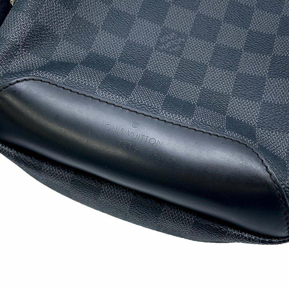 ルイヴィトン ボディバッグ ダミエ・グラフィット アヴェニュー・スリングバッグ N41719 LOUIS VUITTON 黒 ブラック