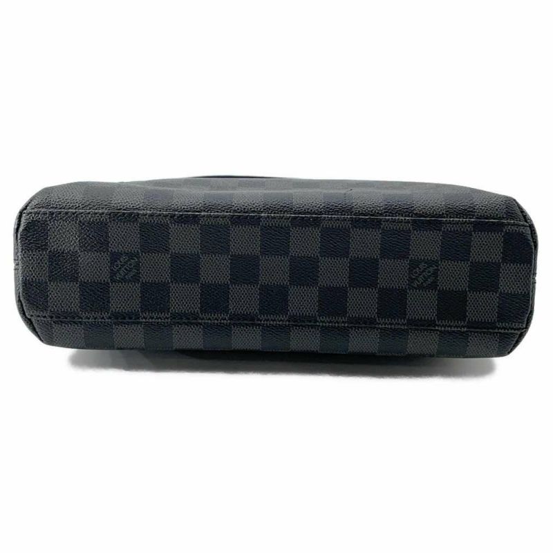 ルイヴィトン ショルダーバッグ ダミエ・グラフィット ミックPM N41211 LOUIS VUITTON ヴィトン メンズ ブラック 黒