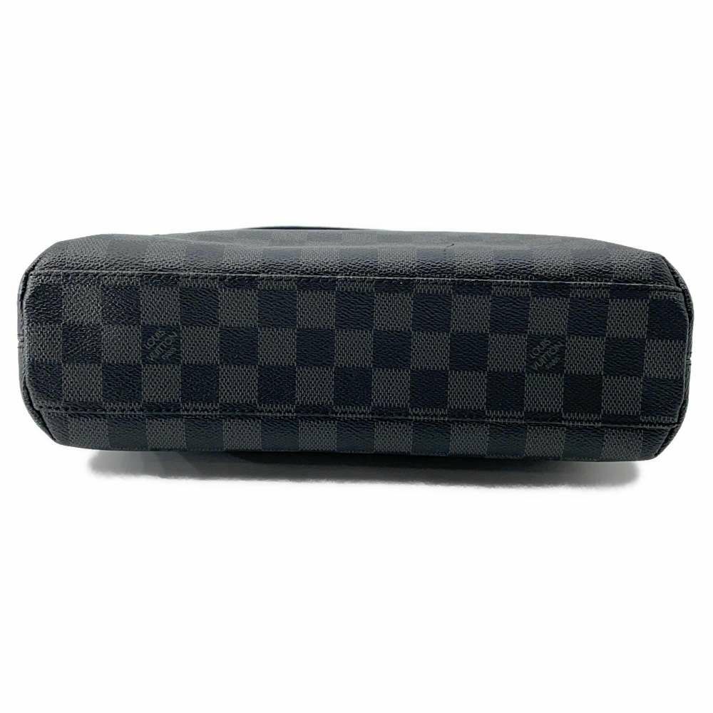 ルイヴィトン ショルダーバッグ ダミエ・グラフィット ミックPM N41211 LOUIS VUITTON ヴィトン メンズ ブラック 黒