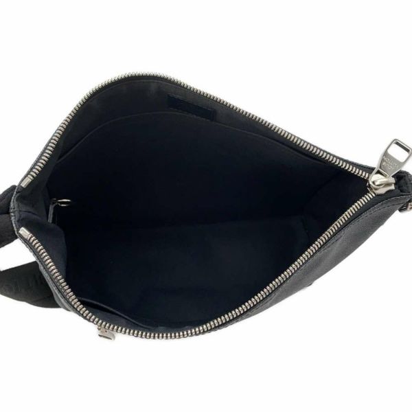 ルイヴィトン ショルダーバッグ ダミエ・グラフィット ミックPM N41211 LOUIS VUITTON ヴィトン メンズ ブラック 黒