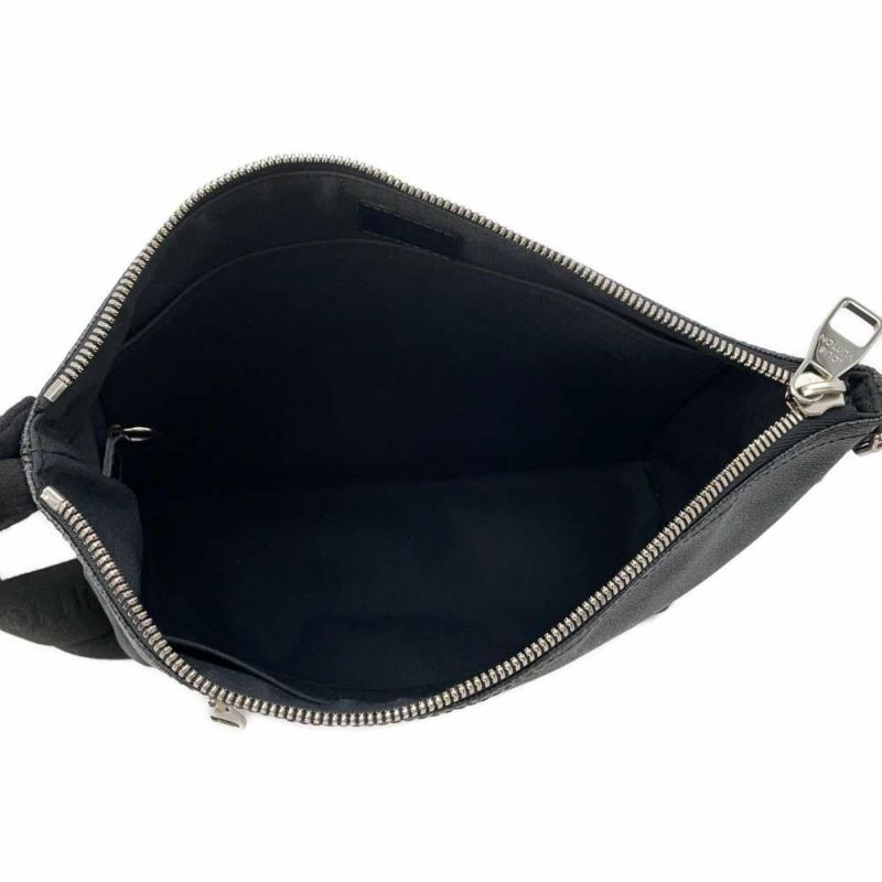 ルイヴィトン ショルダーバッグ ダミエ・グラフィット ミックPM N41211 LOUIS VUITTON ヴィトン メンズ ブラック 黒