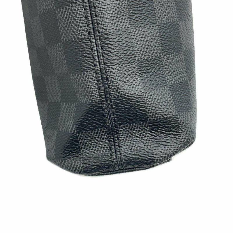 ルイヴィトン ショルダーバッグ ダミエ・グラフィット ミックPM N41211 LOUIS VUITTON ヴィトン メンズ ブラック 黒