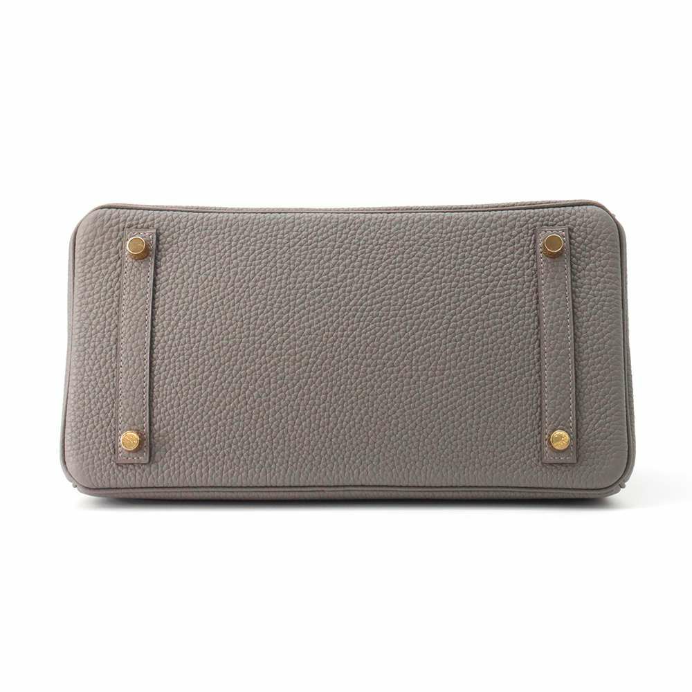 エルメス バーキン30 グリメイヤー/シャンパンゴールド金具 トゴ W刻印 HERMES Birkin ハンドバッグ