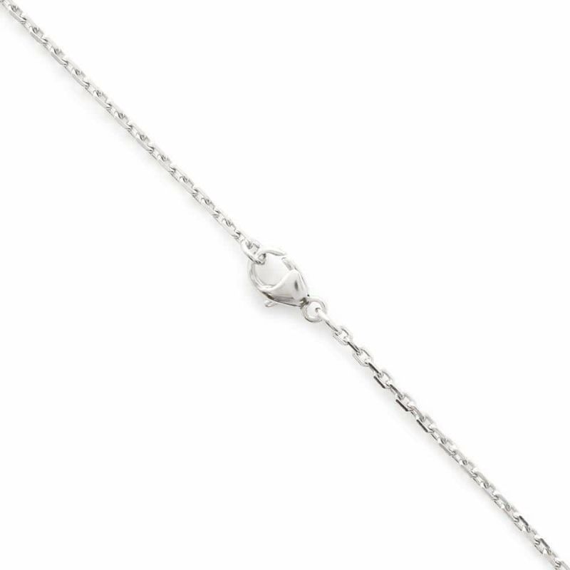 エルメス ネックレス ミニ・ポップアッシュ ブラック/シルバー金具 HERMES アクセサリー