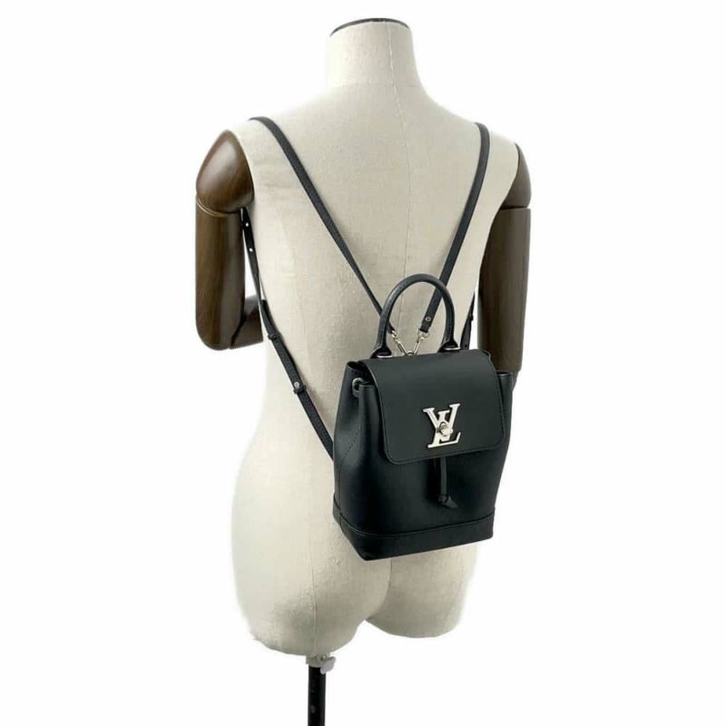 ルイヴィトン リュック ロックミーバックパックMINI M54573 LOUIS VUITTON バッグ ブラック 黒