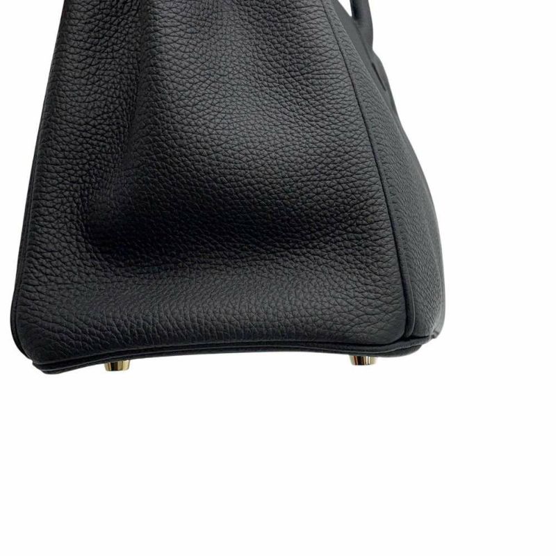 エルメス バーキン30 ブラック/ゴールド金具 トゴ A刻印 HERMES Birkin ハンドバッグ 黒
