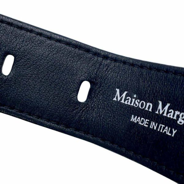 メゾンマルジェラ ボディバッグ レザー S56WB0012 Maison Margiela ウエストバッグ 黒