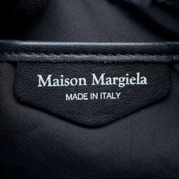 メゾンマルジェラ ボディバッグ レザー S56WB0012 Maison Margiela ウエストバッグ 黒