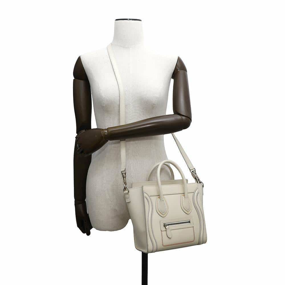 セリーヌ ハンドバッグ ラゲージ ナノ ショッパー CELINE 2wayショルダーバッグ