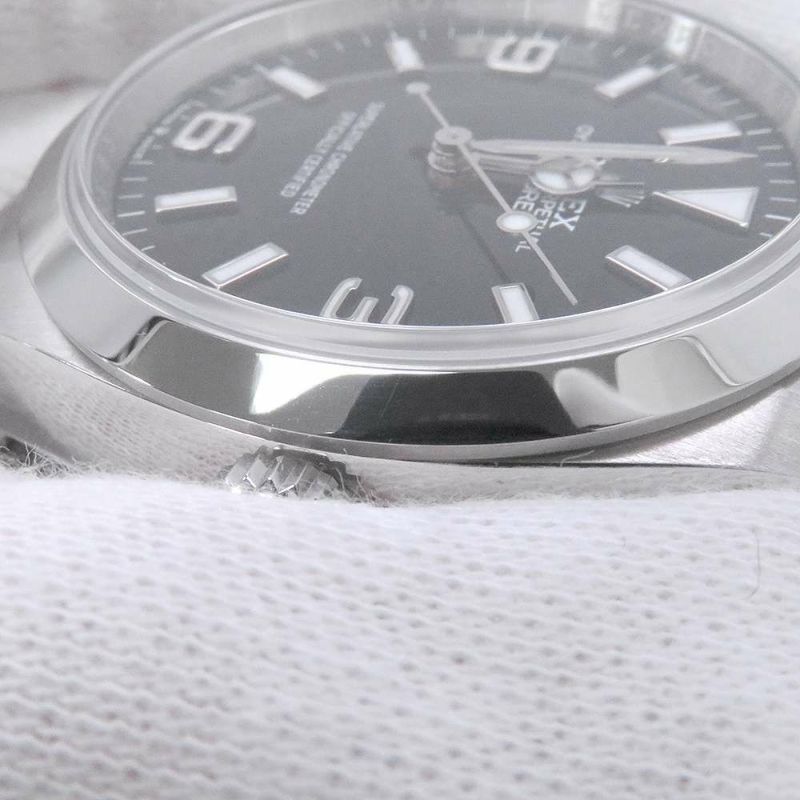 ロレックス エクスプローラー36 ランダムシリアル ルーレット 124270 ROLEX 腕時計 ウォッチ 黒文字盤