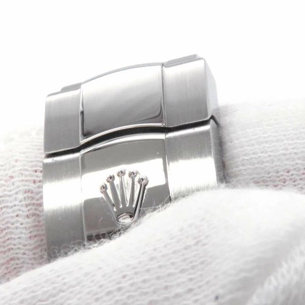 ロレックス デイトジャスト41 SS/K18 10Pダイヤ ランダムシリアル ルーレット 126334G ROLEX 腕時計 黒文字盤