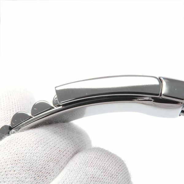 ロレックス デイトジャスト41 SS/K18 10Pダイヤ ランダムシリアル ルーレット 126334G ROLEX 腕時計 黒文字盤