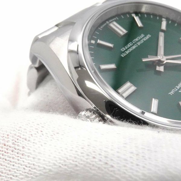 ロレックス オイスターパーペチュアル36 ランダムシリアル ルーレット 126000 ROLEX 腕時計 グリーン文字盤