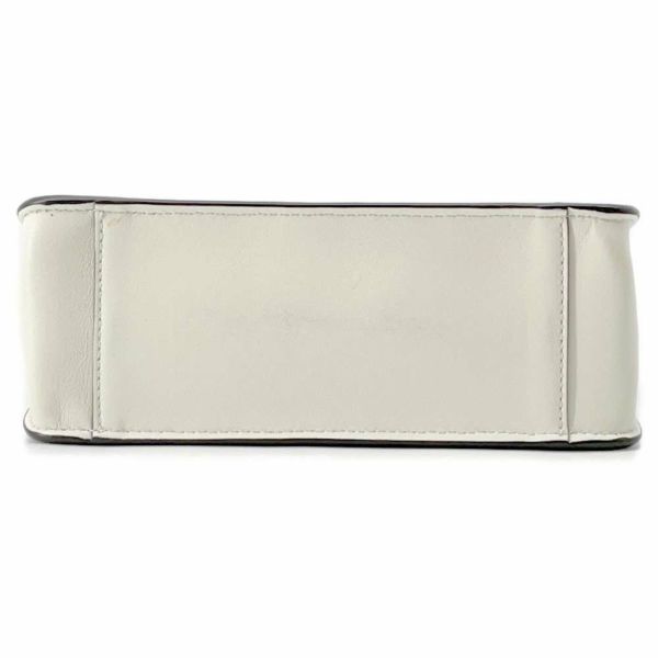 フェンディ ハンドバッグ フリップ スモール 8BT306 FENDI 2way 白