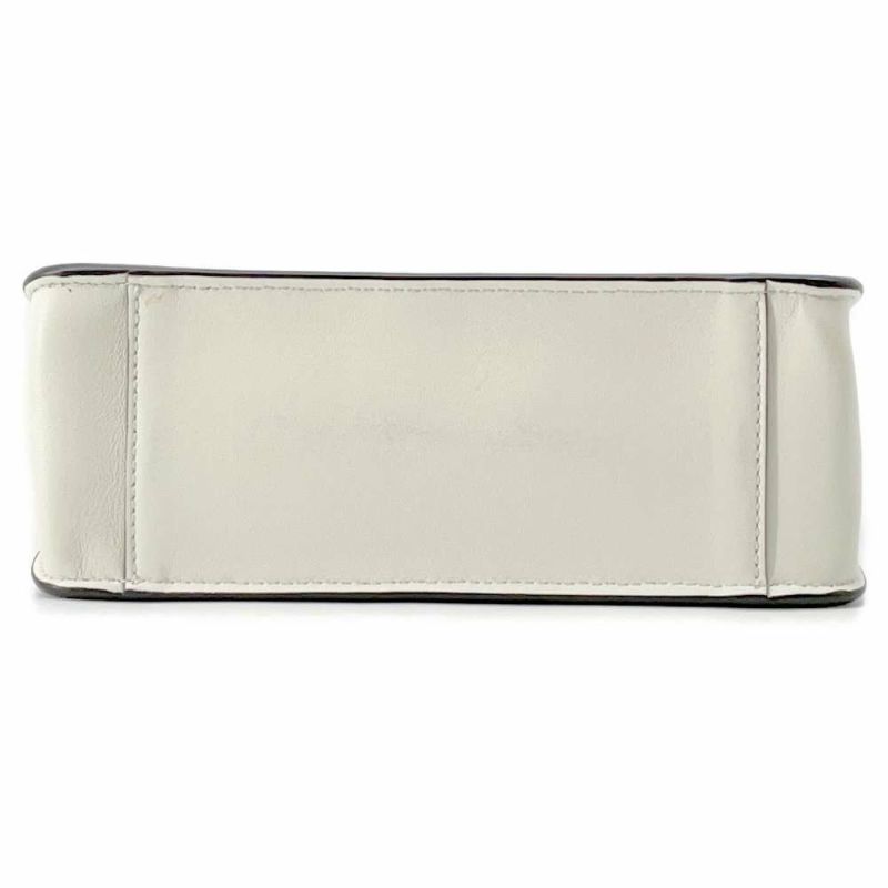 フェンディ ハンドバッグ フリップ スモール 8BT306 FENDI 2way 白