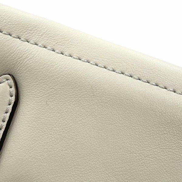 フェンディ ハンドバッグ フリップ スモール 8BT306 FENDI 2way 白