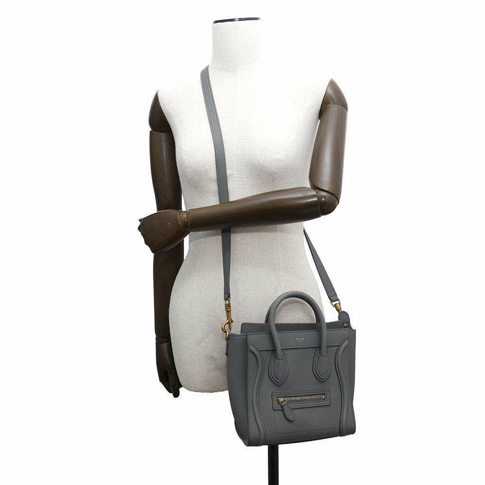 セリーヌ ハンドバッグ ラゲージ ナノショッパー 168243 CELINE 2way