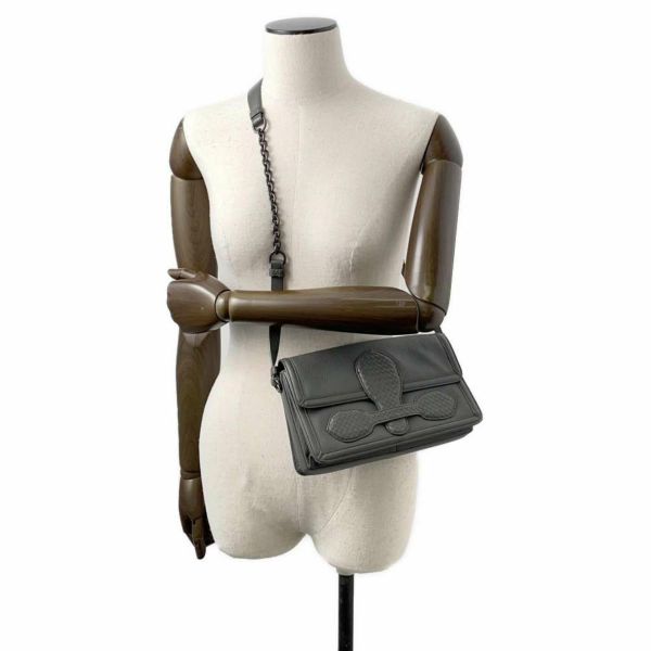 ボッテガヴェネタ チェーンショルダーバッグ リアルト イントレチャート レザー BOTTEGA VENETA バッグ