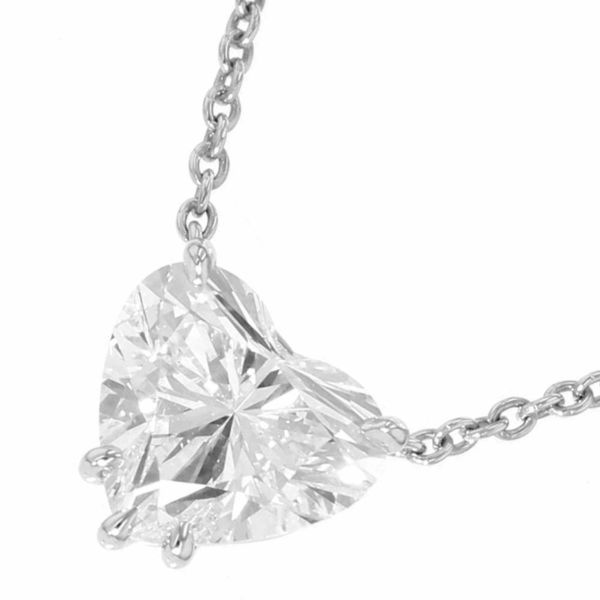 ハリーウィンストン ネックレス ハートシェイプ・ソリティア・ペンダント ダイヤ 1.56ct Pt950 GIA鑑定書付き PIDPHS015SI