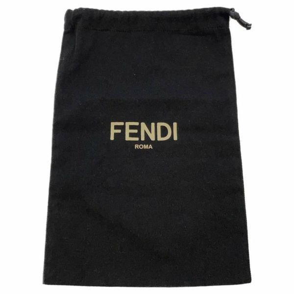 フェンディ クラッチバッグ トリプレット レザー パイソン 8BS009 FENDI バッグ 黒