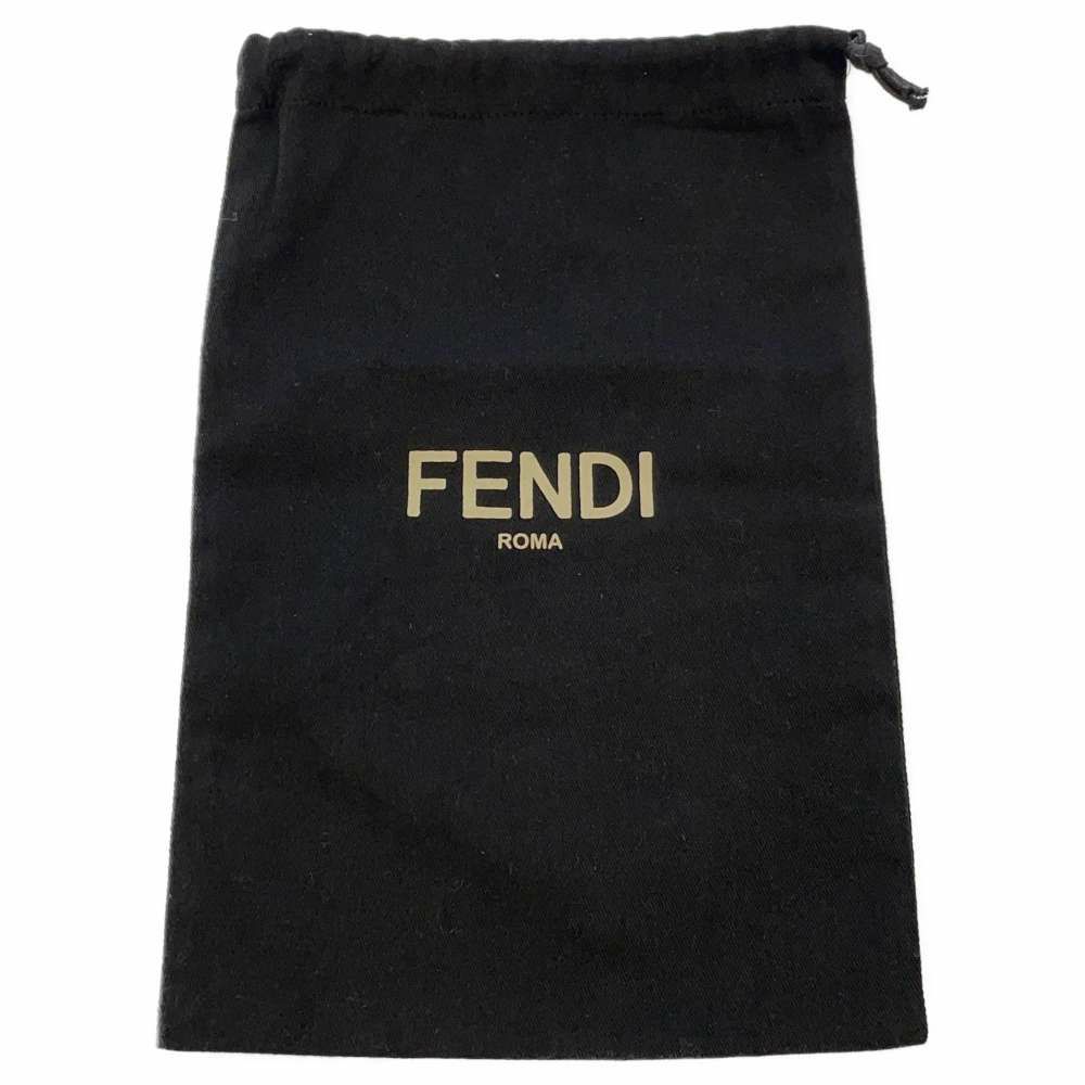 フェンディ クラッチバッグ トリプレット レザー パイソン 8BS009 FENDI バッグ 黒