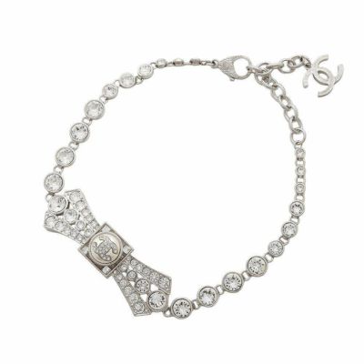 シャネル チョーカー ココマーク フェイクパール ラインストーン B23S CHANEL ネックレス アクセサリー