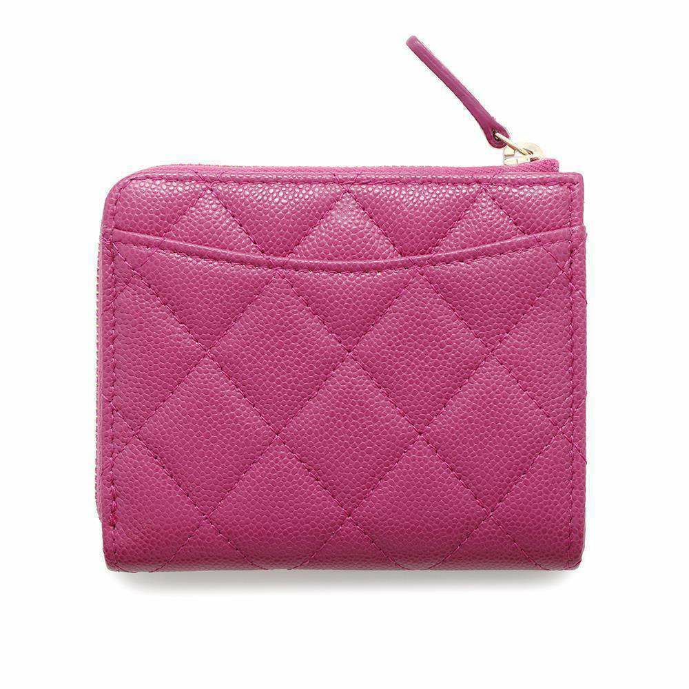 シャネル コインケース マトラッセ ココマーク キャビアスキン AP3999 CHANEL 財布 カードケース L字ファスナー